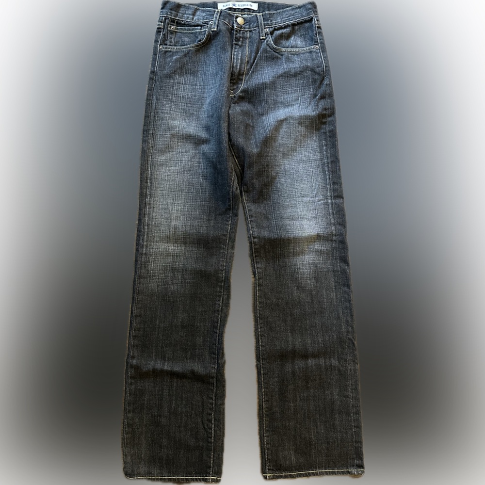 32x33 Agave Premium Denim Denimsmith black medium washed straight leg jeans EUC